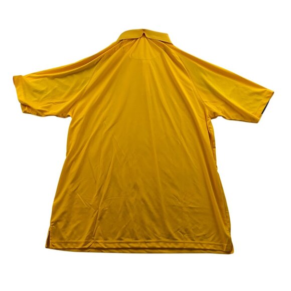 Golden State Warriors Fanatics Mens Polo Shirt Size XL Basketball Jersey Yellow - Picture 2 of 7